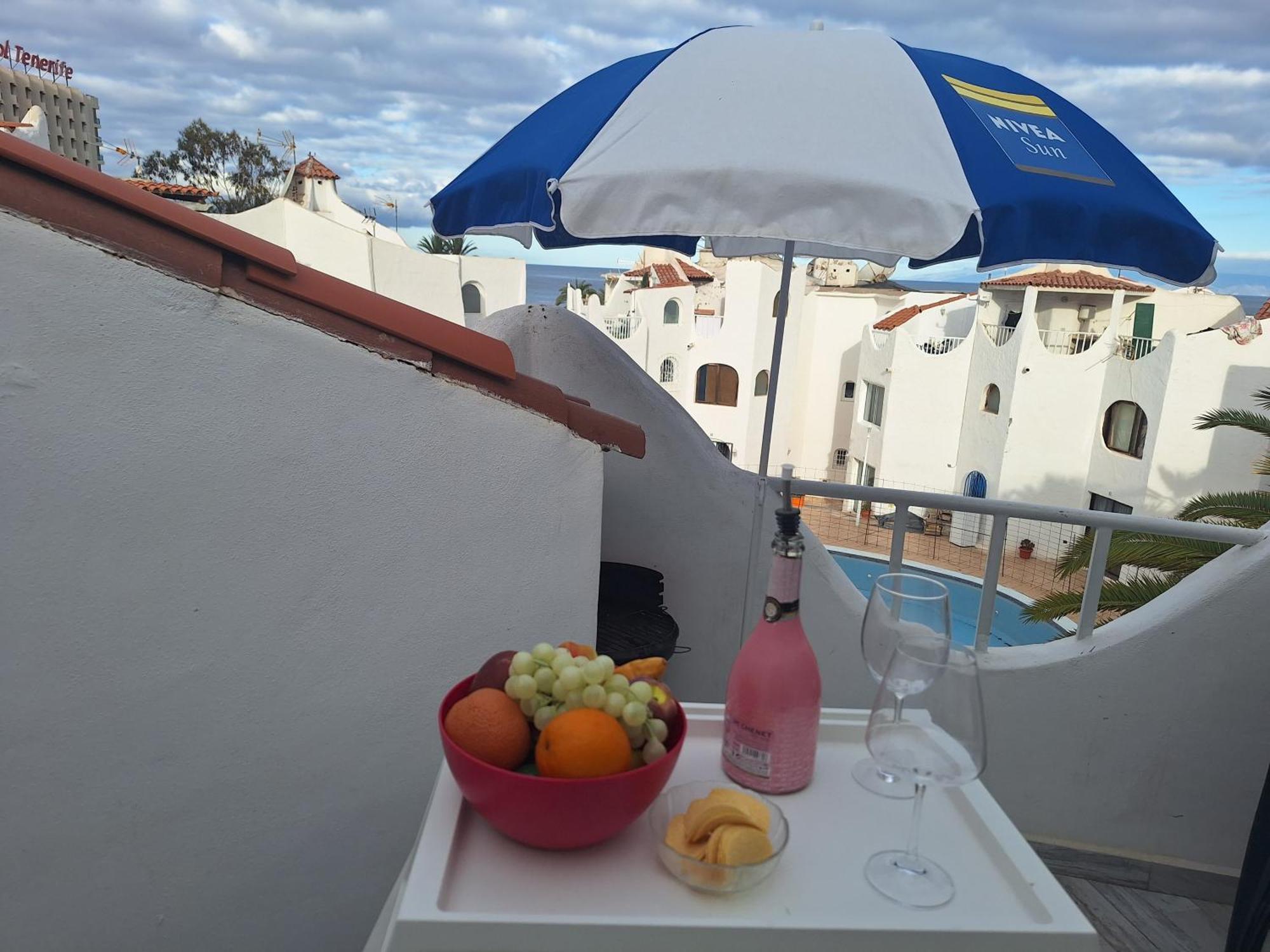 Wonderful White Appartament In Las Tortugas Playa de las Americas (Tenerife) Exterior foto