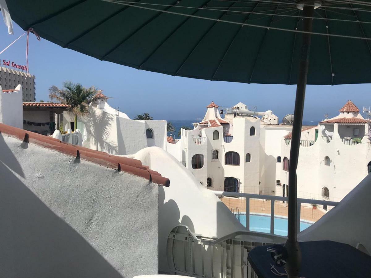 Wonderful White Appartament In Las Tortugas Playa de las Americas (Tenerife) Exterior foto